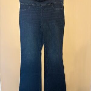American Eagle Outfitters Luxe Stretch No Button Flare Jeans